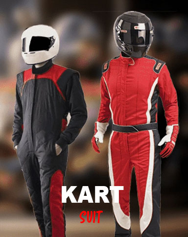 GO KART RACE SUIT PACK HANDMADE WITH FREE GIFTS BALACLAVA & GLOVES 